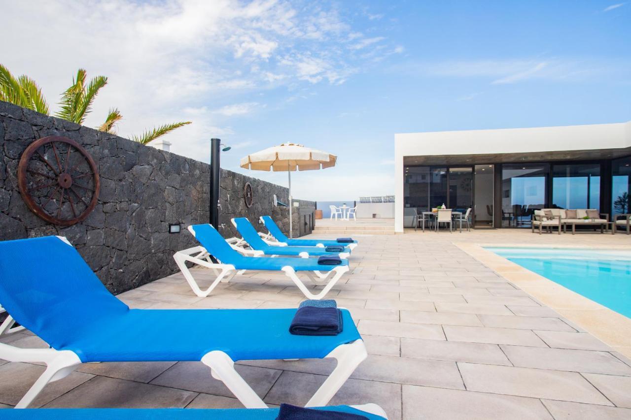 Eslanzarote Eco Villa Tony, Heated Pool, Jacuzzi, Sat Tv, Super Wifi La Costa Exterior foto